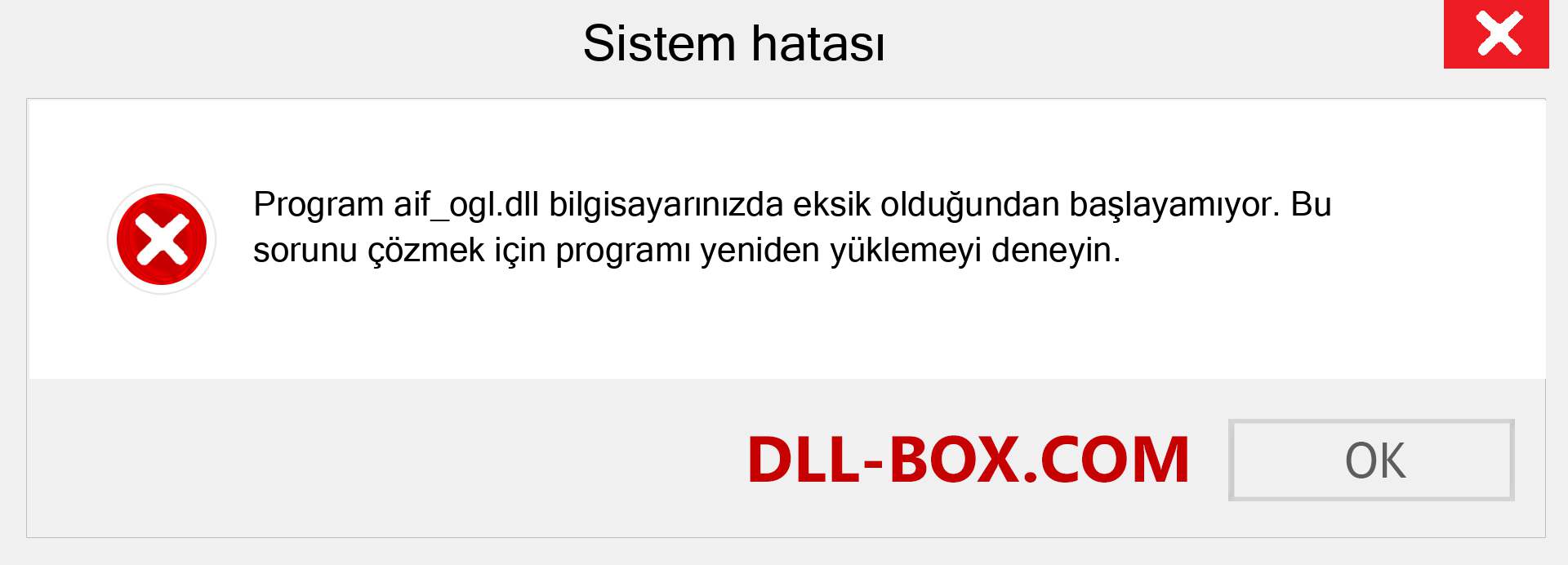 aif_ogl.dll dosyası eksik mi? Windows 7, 8, 10 için İndirin - Windows'ta aif_ogl dll Eksik Hatasını Düzeltin, fotoğraflar, resimler